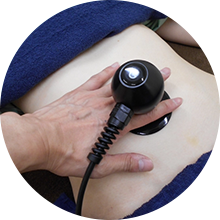 ラジオ波(深部温熱)で温める